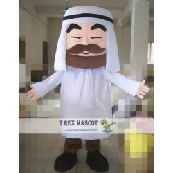 Fairytale Cartoon Arab King Mascot Costume