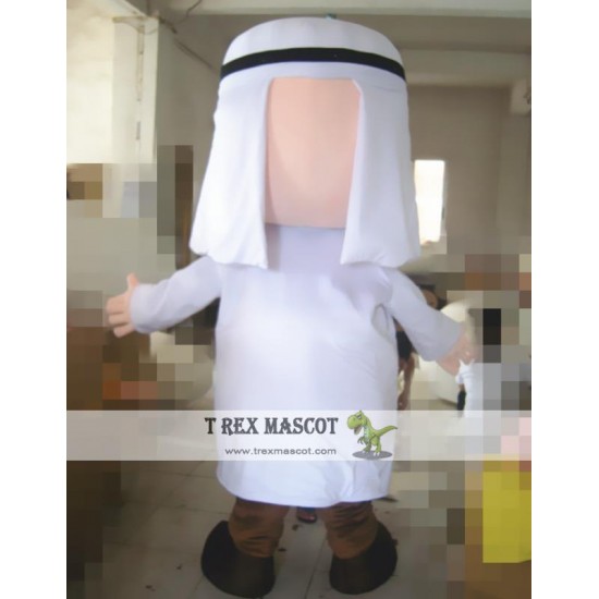 Fairytale Cartoon Arab King Mascot Costume