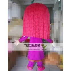 Cartoon Cosplay Indian Woman Mascot Costume