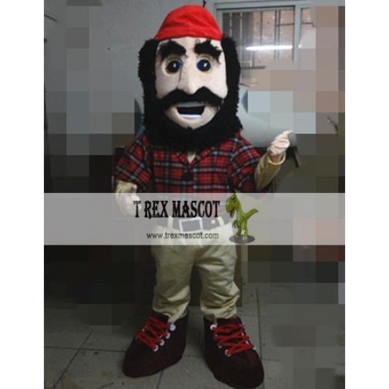 Cosplay Lumberjack Boss Mascot Costume