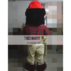 Cosplay Lumberjack Boss Mascot Costume