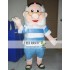 Cartoon Old Man Mascot Costume