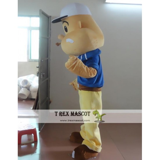 Cartoon Sailor Captain Mascot Costume