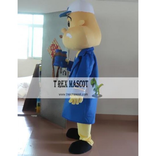 Cartoon Sailor Captain Mascot Costume