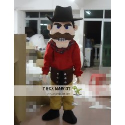 Cosplay American Bearded Man Mascot Costume