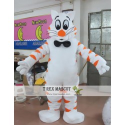 Cosplay White Tiger Mascot Costume