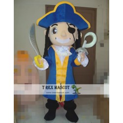 Cartoon One Piece Cosplay Pirate Mascot Costume