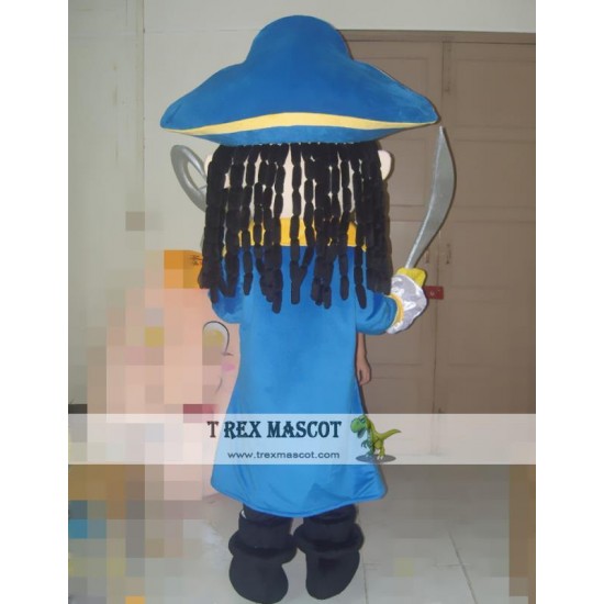 Cartoon One Piece Cosplay Pirate Mascot Costume