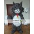 Cartoon Animal Long-Haired Gray Cat Mascot Costume