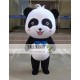 Cartoon Smiling Panda Mascot Costume