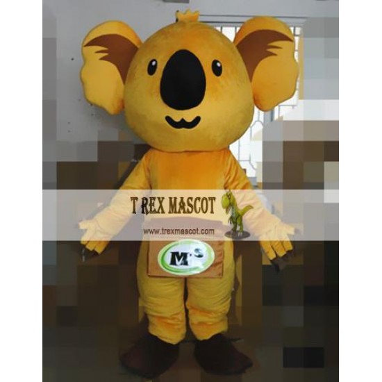 Cartoon Koala Mascot Costume