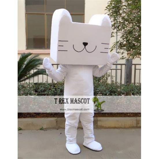 Cartoon Animal Plush Cat Mascot Costume