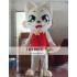 Cartoon Stuffed Animal Cartoon Big Eyes Cat Mascot Costume