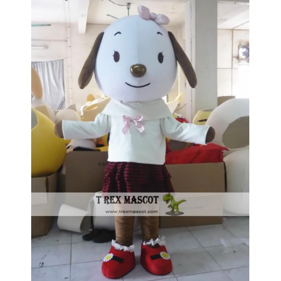 Cartoon Little Dog Mascot Costume