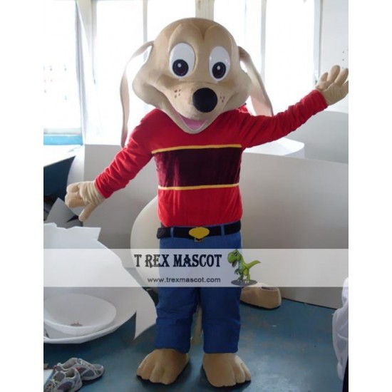 Cartoon Cosplay Animal Long-Eared Dog Mascot Costume