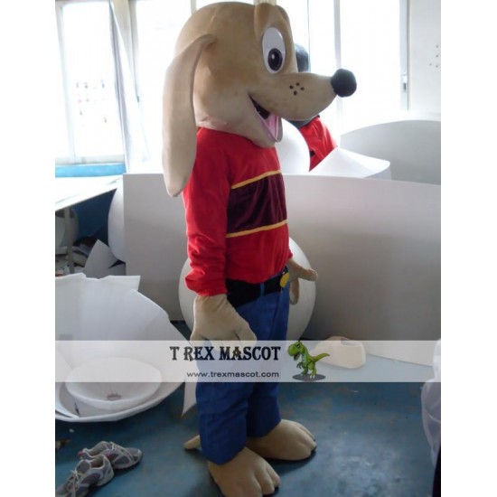 Cartoon Cosplay Animal Long-Eared Dog Mascot Costume