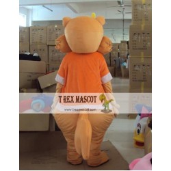 Animal Cartoon Cosplay Squirrel Mascot Costume