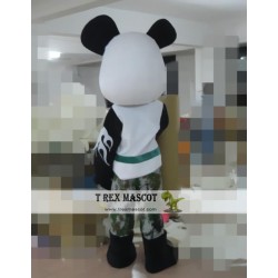 Cartoon Cs Panda Mascot Costume