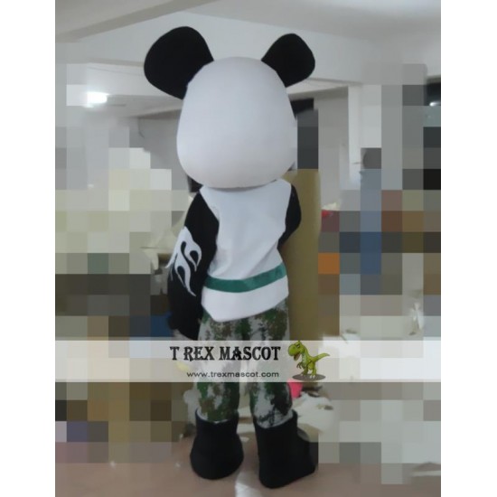 Cartoon Cs Panda Mascot Costume