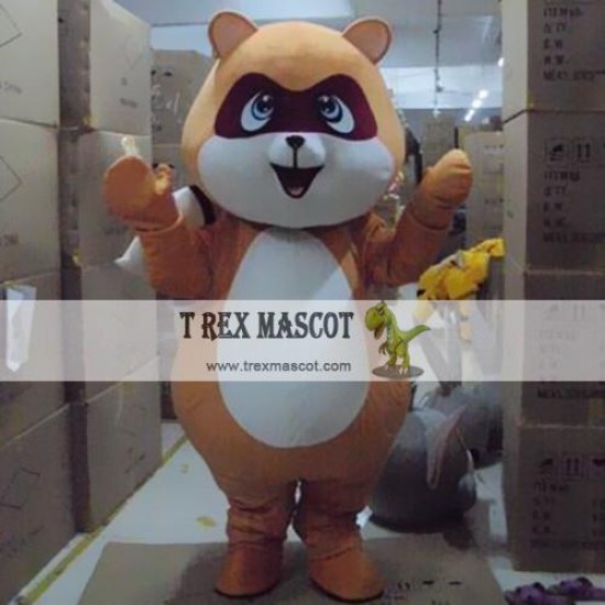 Cartoon Little Raccoon Mascot Costume