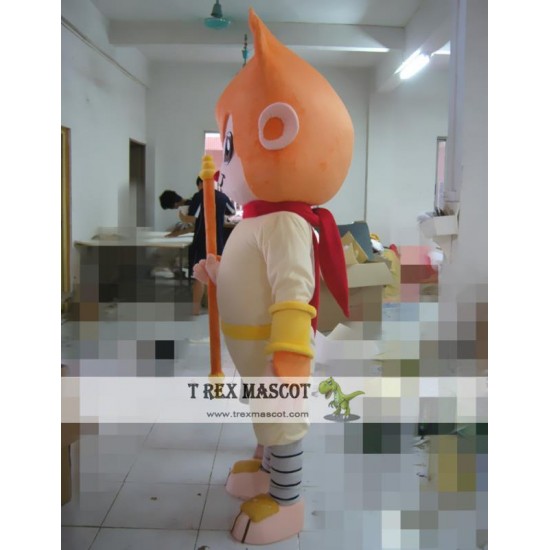 Cartoon Plush Monkey Mascot Costume