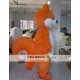 Cartoon Mouse Animal Cosplay Orange Squirrel Mascot Costume