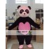 Cartoon Cosplay Pink Giant Panda Mascot Costume