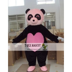 Cartoon Cosplay Pink Giant Panda Mascot Costume