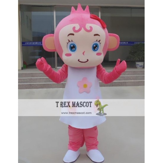 Cosplay Cartoon Monkey Mascot Costume