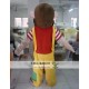 Cartoon Plush Naughty Orangutan Mascot Costume