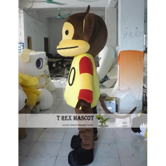 Cartoon Monkey Robot Mascot Costume