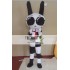 Cartoon Cosplay Black And White Rabbit Mascot Costume