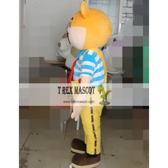 Cartoon Cosplay Bear Mascot Costume