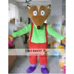 Cartoon Animal Fox Mascot Costume