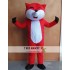 Animal Cartoon Red Fox Mascot Costume