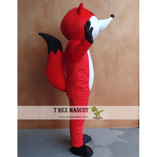 Animal Cartoon Red Fox Mascot Costume