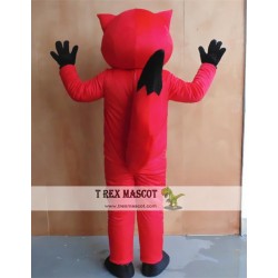 Animal Cartoon Red Fox Mascot Costume