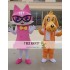 Cartoon Cat And Dog Mascot Costume