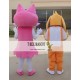 Cartoon Cat And Dog Mascot Costume