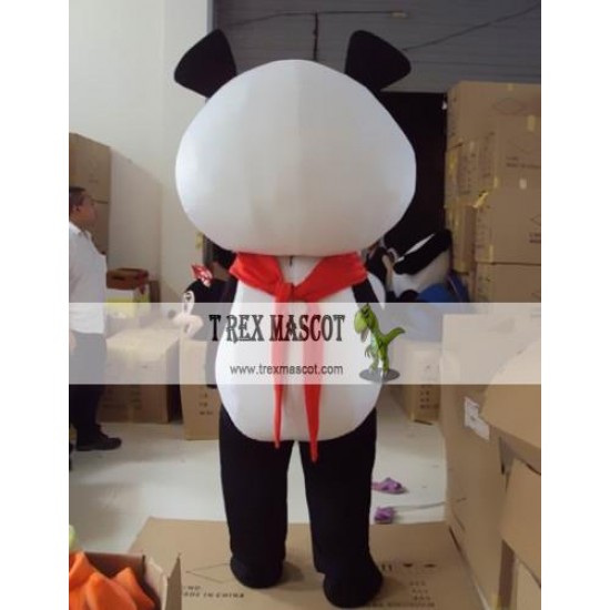 Cosplay Cartoon Big Eyes Panda Mascot Costume