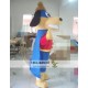 Cosplay Cartoon Superman Dog Mascot Costume