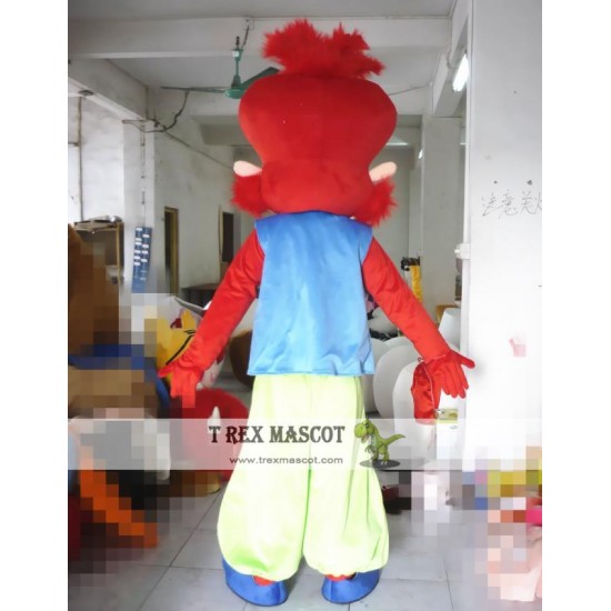 Plush Cartoon High Monkey Mascot Costume