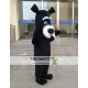 Cosplay Cartoon Animal Plush Black Dog Mascot Costume