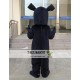 Cosplay Cartoon Animal Plush Black Dog Mascot Costume