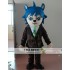 Cartoon Plush Little Wolf Mascot Costume