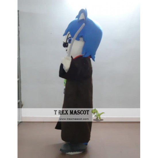 Cartoon Plush Little Wolf Mascot Costume