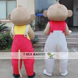 Cosplay Cartoon Monkey Mascot Costume