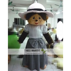 Cartoon Cosplay Little Monkey Girl Mascot Costume