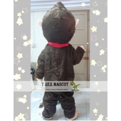 Cartoon Plush Gorilla Mascot Costume