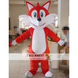 Cartoon Red Fox Mascot Costume